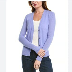 NWT Theory V neck Cardigan in Feather Cashmere